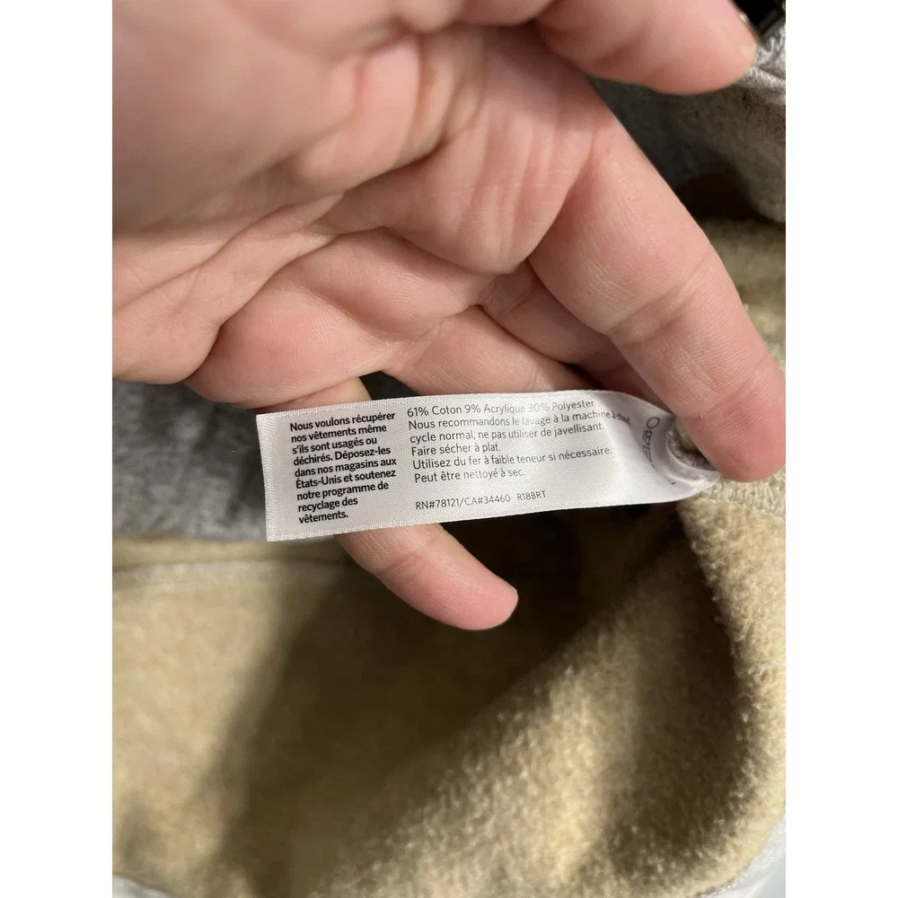 Eileen Fisher The Fisher Project Full Zip‎ Sweatshirt Bomber Jacket Gray Sz Sm